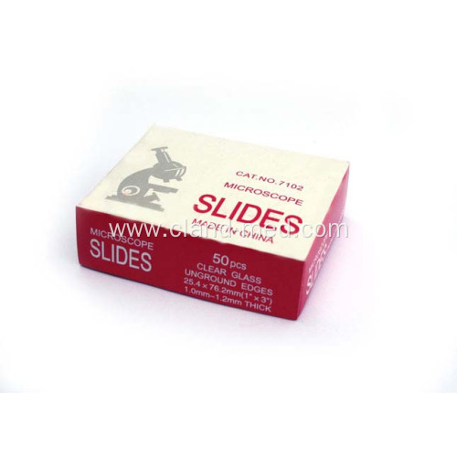 Microscope Slides with Unground Edges